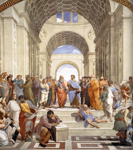 School of Athens resized with Photoscape