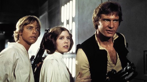 Han, Leia, and Luke